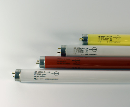Leuchtstoff Ersatzröhren 18 Watt farbig Farblichtgeräte Farblichtspiel