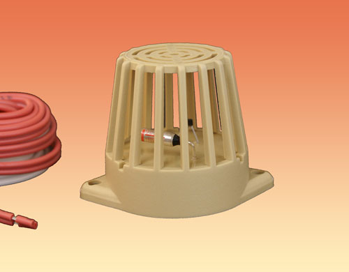Temperatur-Fühler für Saunatherm Saunasteuerung mit Silikon Fühlerkabel 3m 