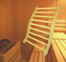 Verstellbare Sauna Rückenstütze Rückenlehne PEKU