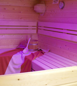 sauna-farblicht